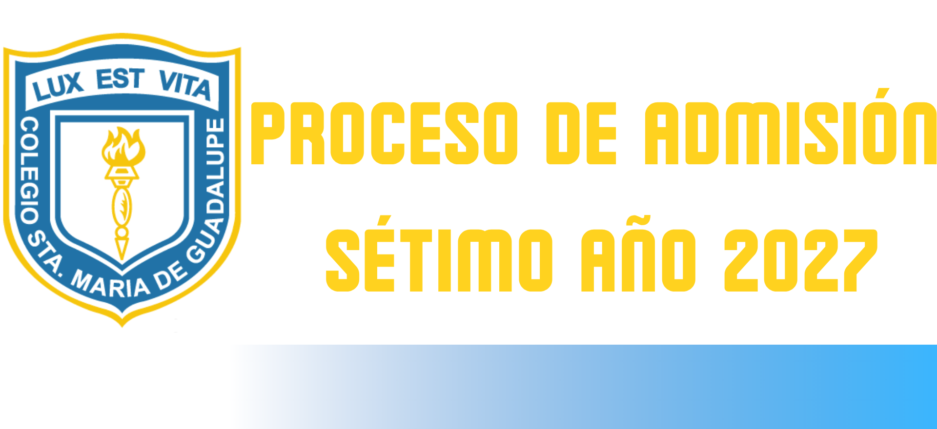 Admisión 2027